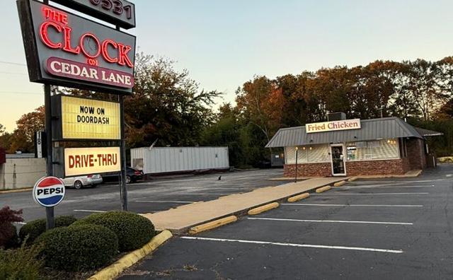Delicious food from The Clock on Cedar Lane